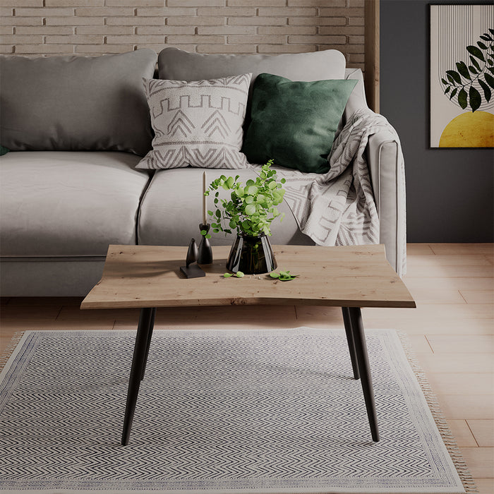 Vicco Tavolino da caffè Artigiano 90 x 50 cm