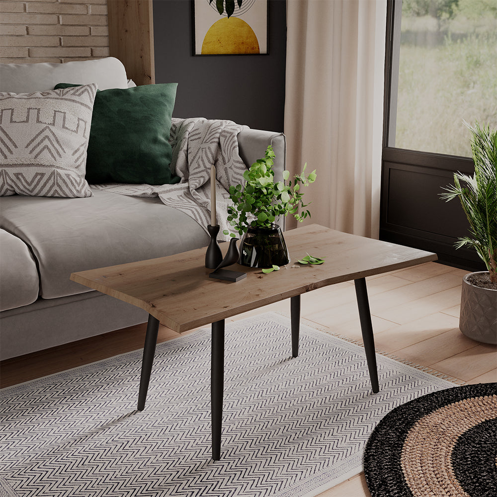 Vicco Tavolino da caffè Artigiano 90 x 50 cm