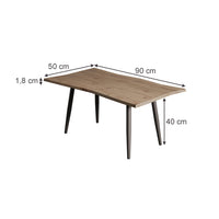 Vicco Tavolino da caffè Artigiano 90 x 50 cm