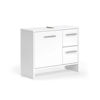 Vicco Mobile sottolavabo per bagno Bianco 70.2 x 57 cm con 2 cassetti e 1 anta