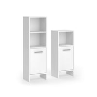 Vicco Set di mobili da bagno Bianco 2 parti