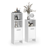 Vicco Set di mobili da bagno Bianco 2 parti