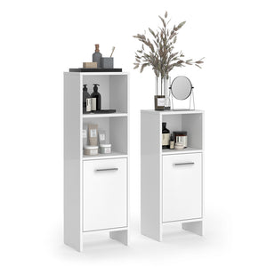 Vicco Set di mobili da bagno Bianco 2 parti