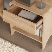 Vicco Comodino Rovere Set di 2