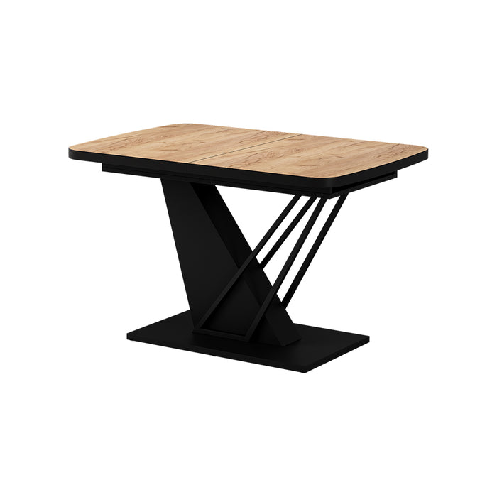 Vicco tavolo da pranzo allungabile Rovere Goldkraft/nero 120 x 80 cm estensibile