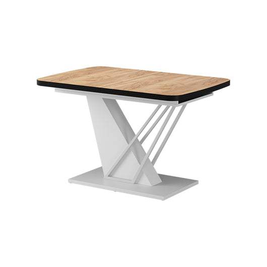 Vicco tavolo da pranzo allungabile Quercia dorata/bianco 120 x 80 cm estensibile