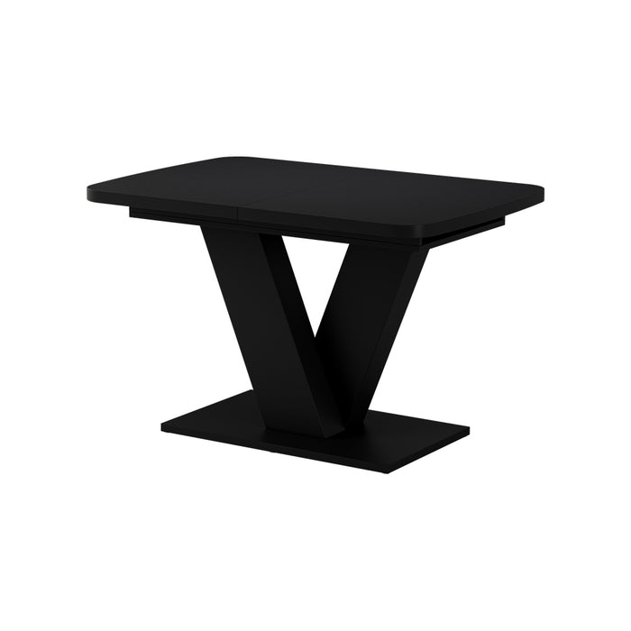 Vicco tavolo da pranzo allungabile Nero 120 x 80 cm estensibile