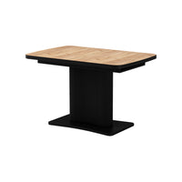 Vicco tavolo da pranzo allungabile Rovere Goldkraft/nero 120 x 80 cm estensibile