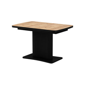 Vicco tavolo da pranzo allungabile Rovere Goldkraft/nero 120 x 80 cm estensibile