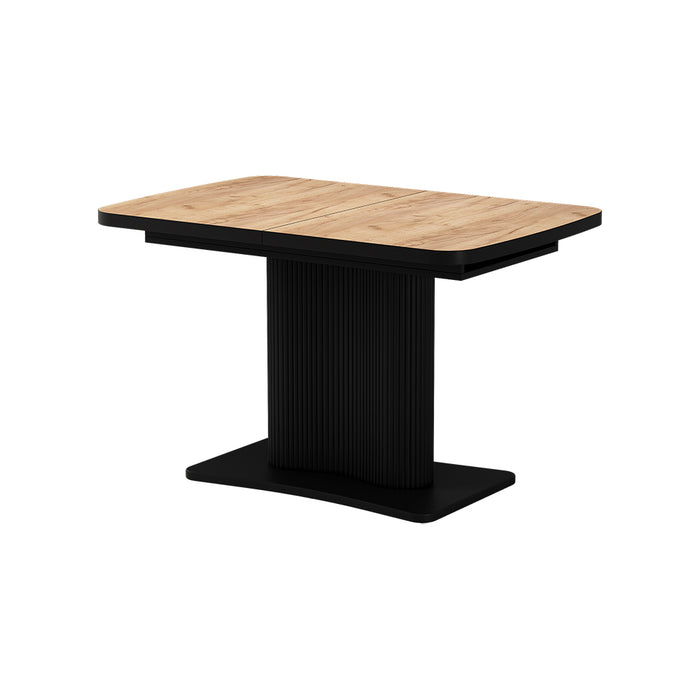 Vicco tavolo da pranzo allungabile Rovere Goldkraft/nero 120 x 80 cm estensibile
