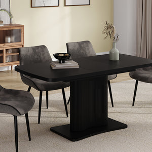 Vicco  Nero 120 x 80 cm estensibile