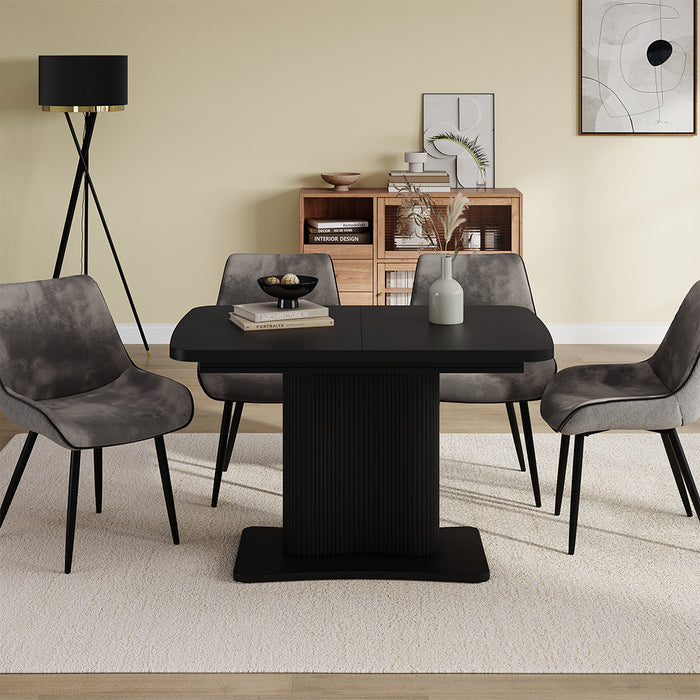 Vicco  Nero 120 x 80 cm estensibile