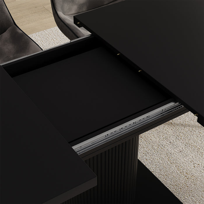 Vicco  Nero 120 x 80 cm estensibile