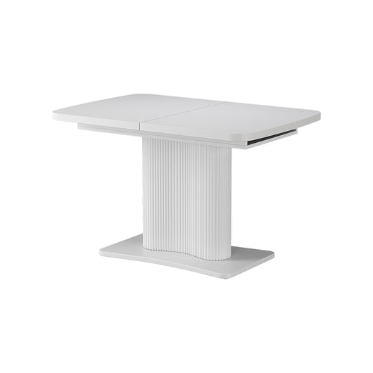 Vicco tavolo da pranzo allungabile Bianco/bianco 120 x 80 cm estensibile