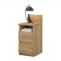 Vicco  Quercia dorata 25 x 59.1 cm con 2 cassetti