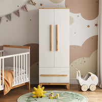 Vitalispa Armadio per bambini Bianco/Artisan 70 x 186.8 cm