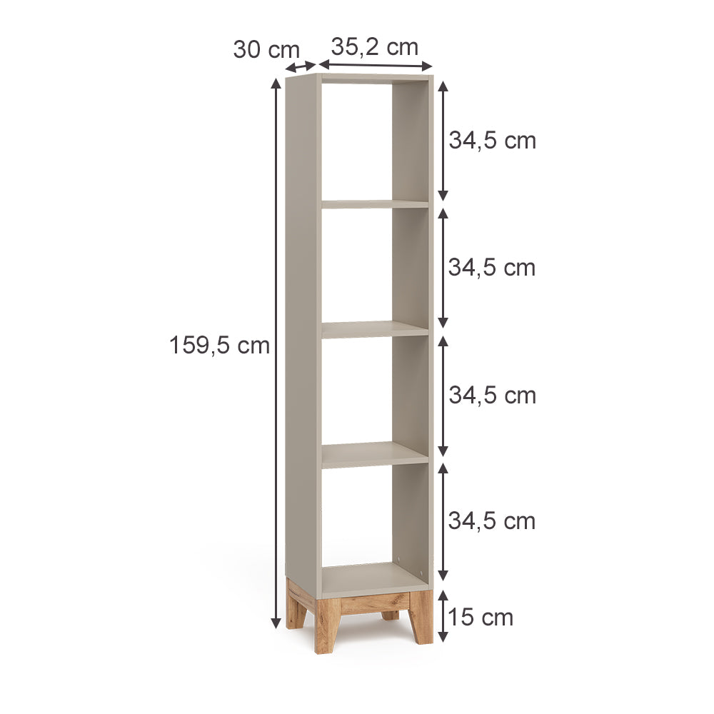 Vitalispa Scaffale per bambini Cachemire 35.2 x 159.5 cm