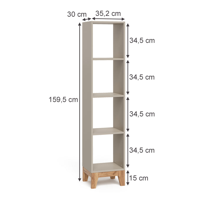 Vitalispa Scaffale per bambini Cachemire 35.2 x 159.5 cm