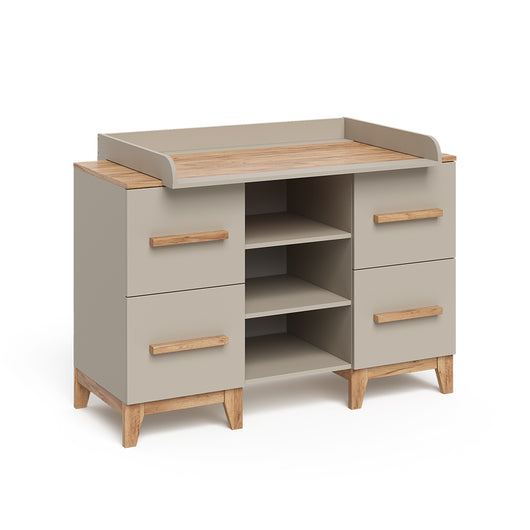 Vitalispa Fasciatoio Cashmere/Artigianale 133 x 98 cm XL con 4 cassetti