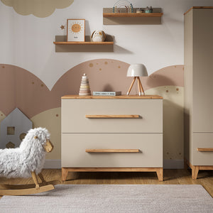 Vitalispa Fasciatoio Cashmere/Artigianale 108 x 98 cm con 2 cassetti