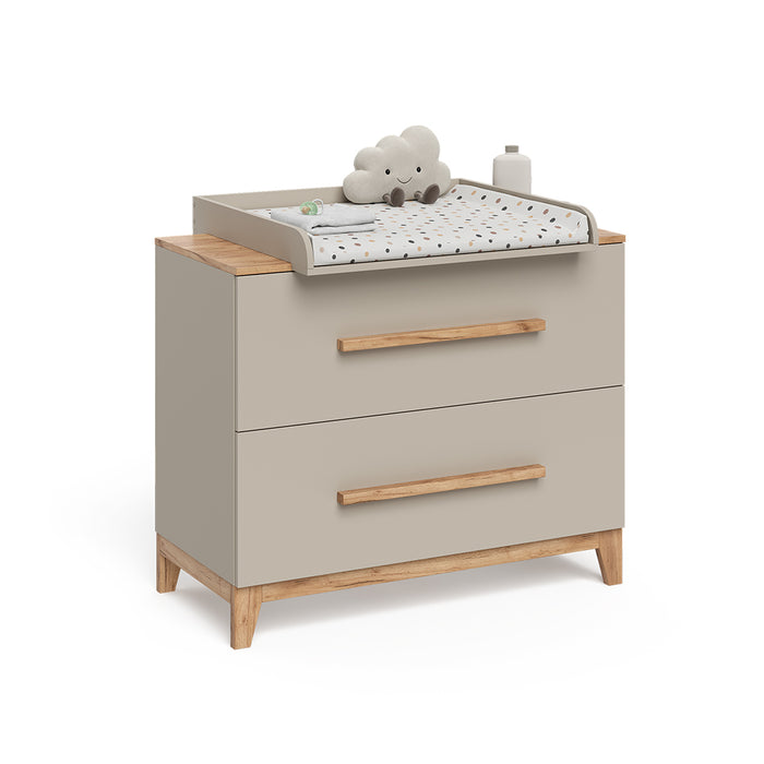 Vitalispa Fasciatoio Cashmere/Artigianale 108 x 98 cm con 2 cassetti