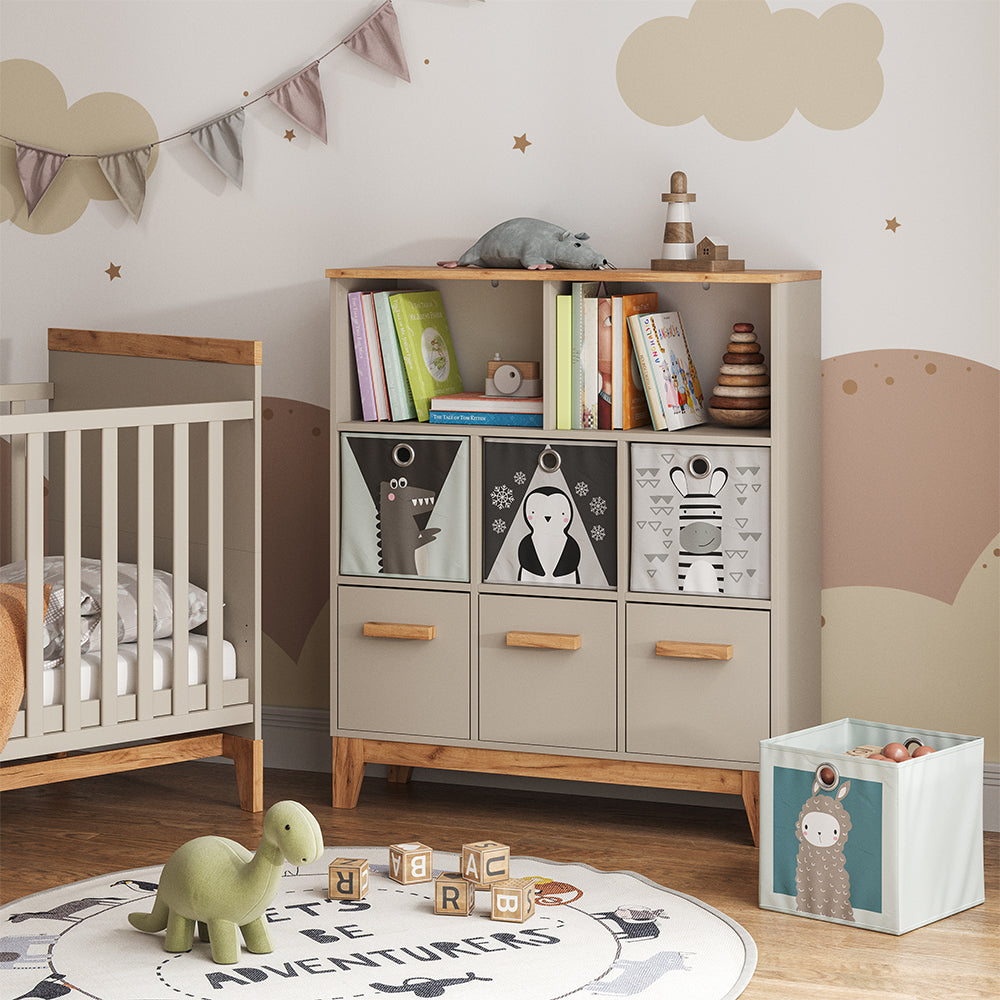 Vitalispa Scaffale per bambini Cashmere/Artigianale 98.4 x 113.4 cm