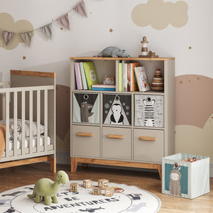 Vitalispa Scaffale per bambini Cashmere/Artigianale 98.4 x 113.4 cm