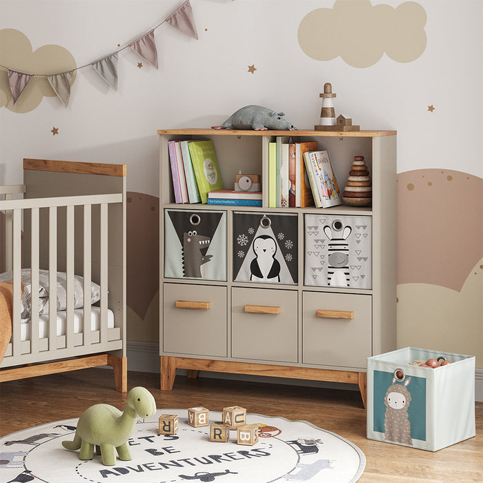 Vitalispa Scaffale per bambini Cashmere/Artigianale 98.4 x 113.4 cm