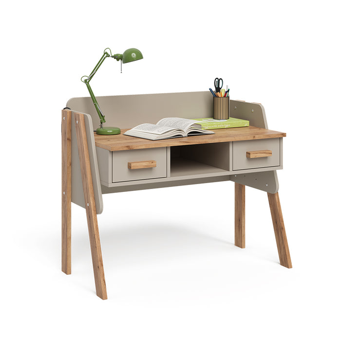 Vitalispa Scrivania Cashmere/Artigianale 97 x 51 cm con 2 cassetti