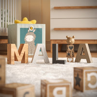 Vitalispa Scaffale per bambini Grigio/Artisan 80 x 46 cm