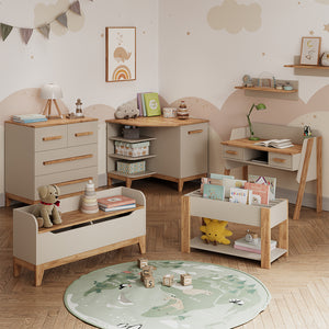 Vitalispa Scaffale per bambini Cashmere/Artigianale 80 x 46 cm