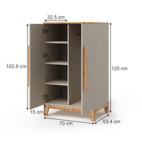 Vitalispa Armadio per bambini Cachemire 70 x 120 cm