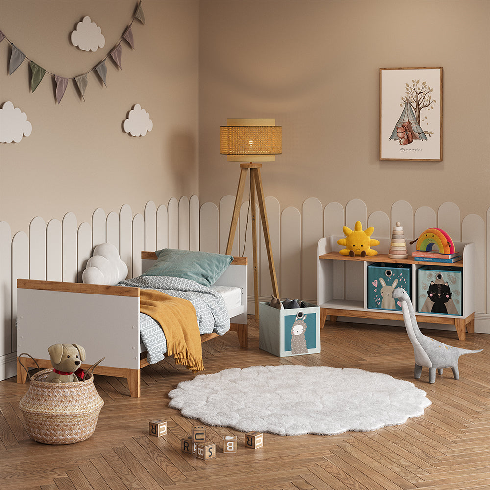 Vitalispa Panca per bambini Bianco/Artisan 107.2 x 63.8 cm