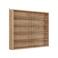 Vicco Vetrina a parete Sonoma Con 4 ripiani