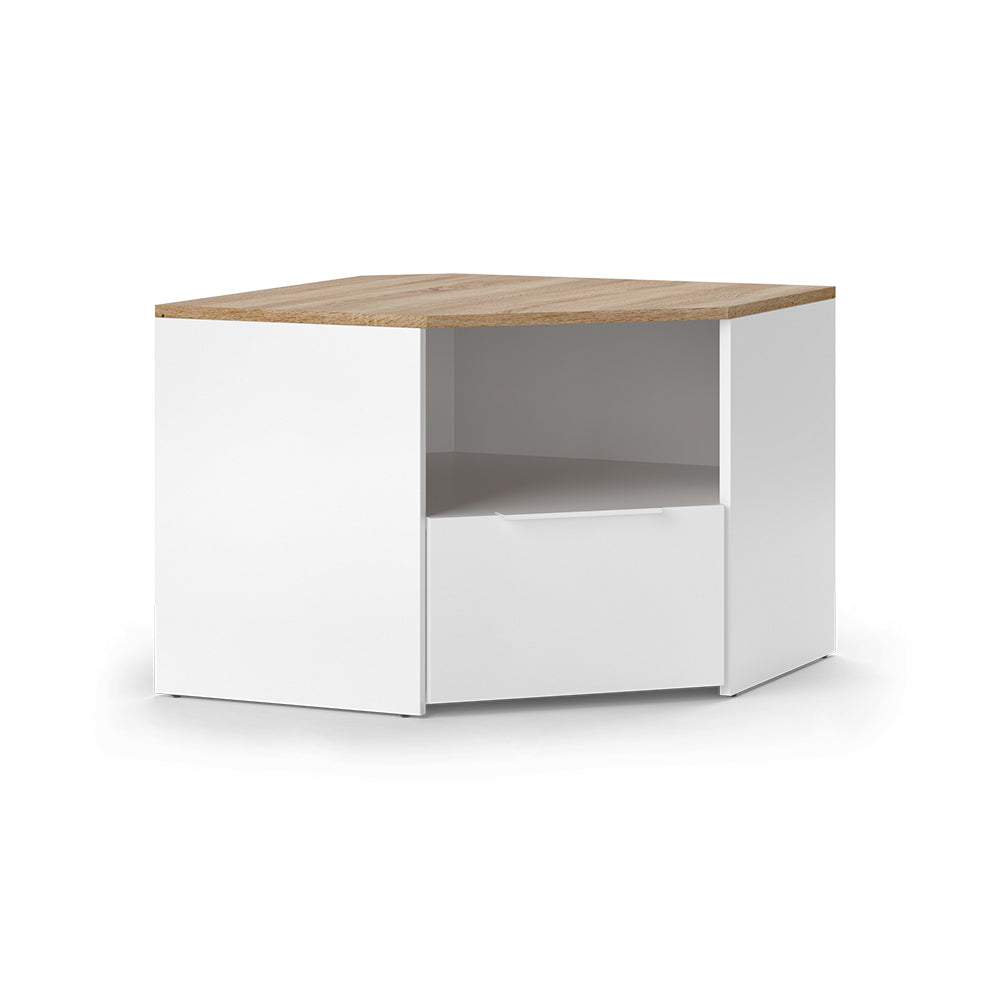 Vicco Mobile tv Bianco/Sonoma 68 x 50 cm