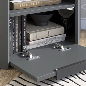 Vicco Parete attrezzata soggiorno Antracite/Sonoma 3 parti