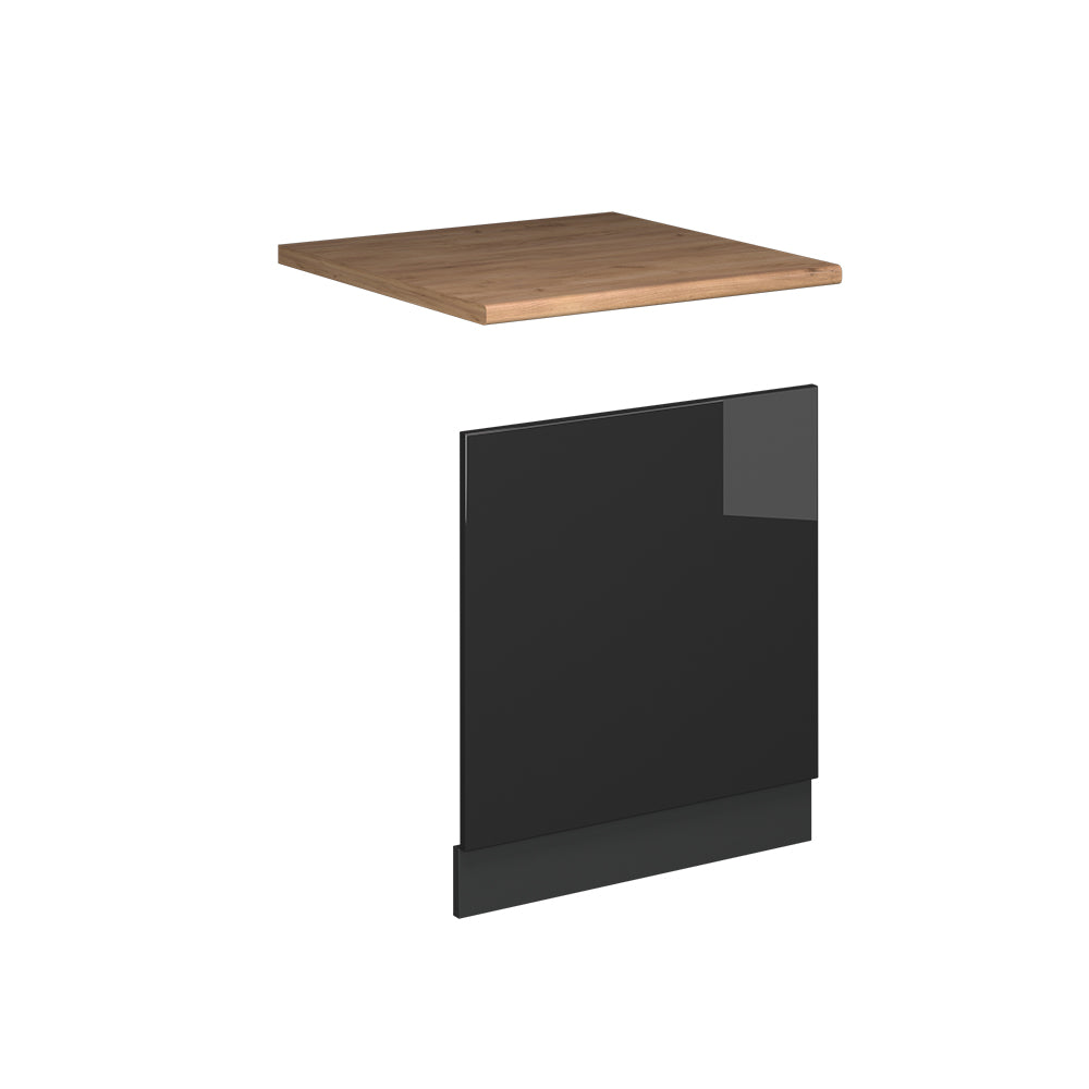 Vicco Pannello frontale Antracite lucido 60 cm , PL Rovere