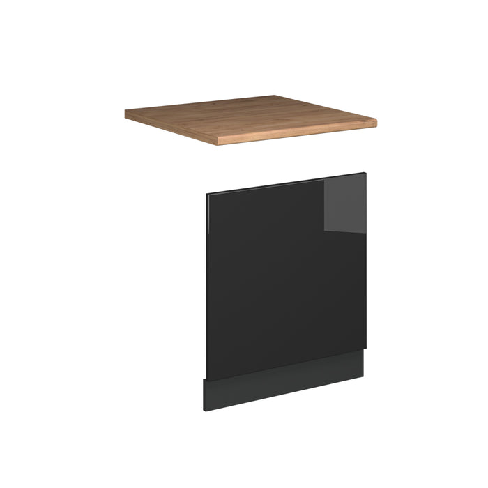 Vicco Pannello frontale Antracite lucido 60 cm , PL Rovere