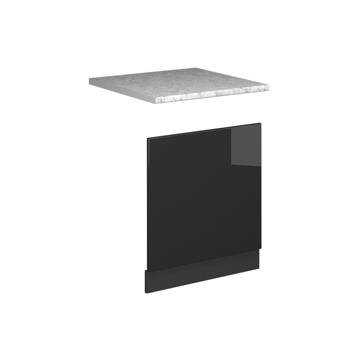 Vicco Pannello frontale Antracite lucido 60 cm , PL Marmo