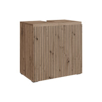 Vicco Mobile sottolavabo per bagno Artigiano 60 x 58 cm 2 vani portaoggetti