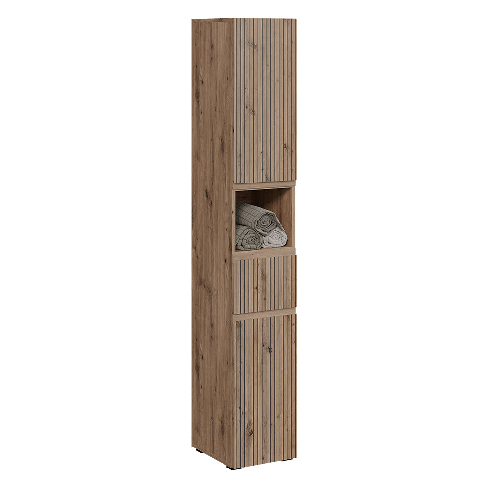 Vicco Armadio per il bagno Artigiano 30 x 181 cm con 2 porte