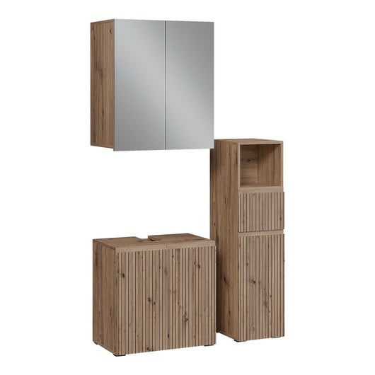 Vicco Set di mobili da bagno 3 pezzi Artigiano 3 parti