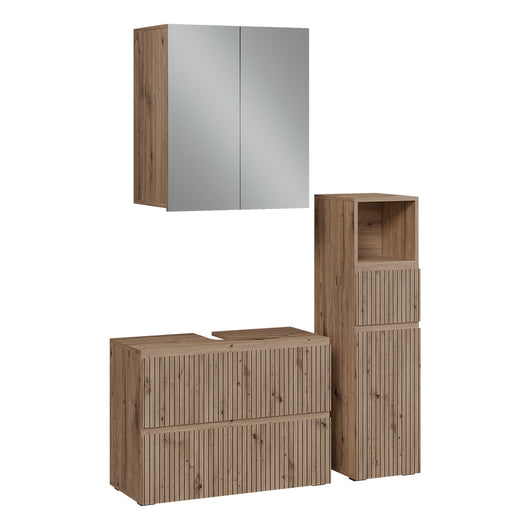 Vicco Set di mobili da bagno 3 pezzi Artigiano 3 parti