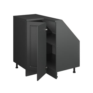 Vicco Mobile sottotetto Mobile angolare Casa di campagna antracite/antracite 75.6 x 81.6 cm con 1 porta