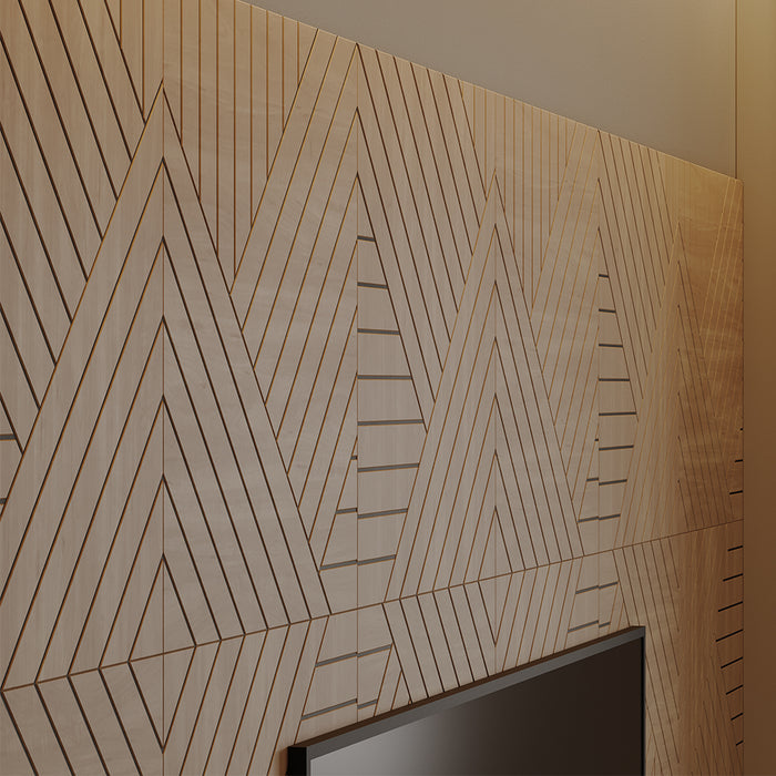 Vicco Pannello a parete Rovere 8 pezzi