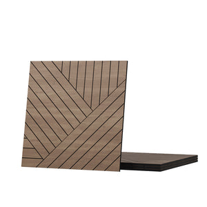 Vicco Pannello a parete Rovere 4 pezzi