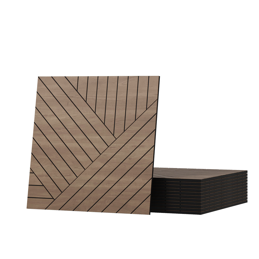 Vicco Pannello a parete Rovere 12 pezzi