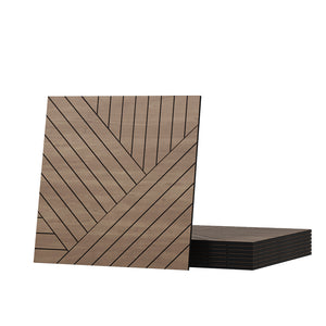 Vicco Pannello a parete Rovere 8 pezzi