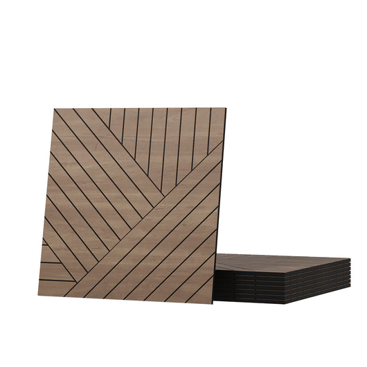 Vicco Pannello a parete Rovere 8 pezzi