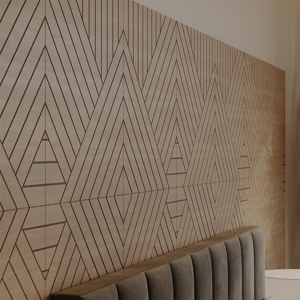 Vicco Pannello a parete Rovere 8 pezzi